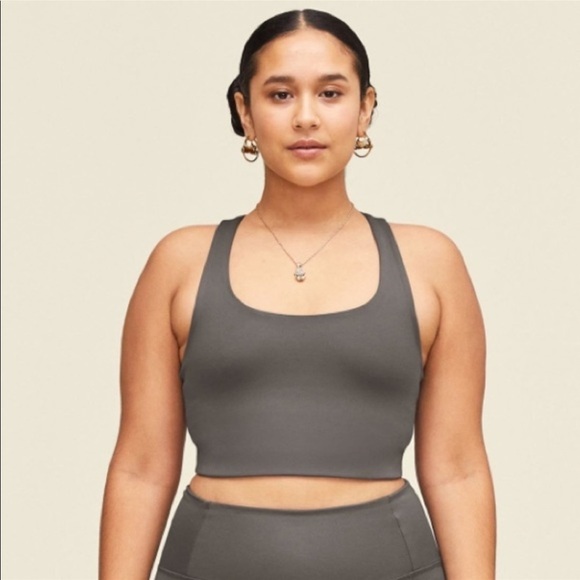 Girlfriend Collective | Paloma racerback Bra Tank - Picture 1 of 6